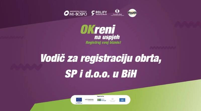 OKreni na uspjeh: Preuzmi Vodič za registraciju biznisa u BiH