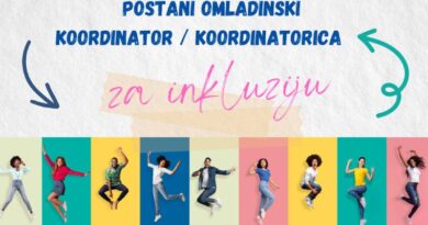 Želiš postati certifikovani omladinski koordinator/ice za inkluziju? Evo prilike!